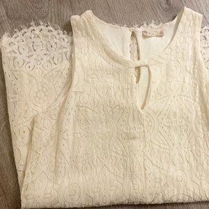 Altar'd State Dresses | Cream Lace Dress